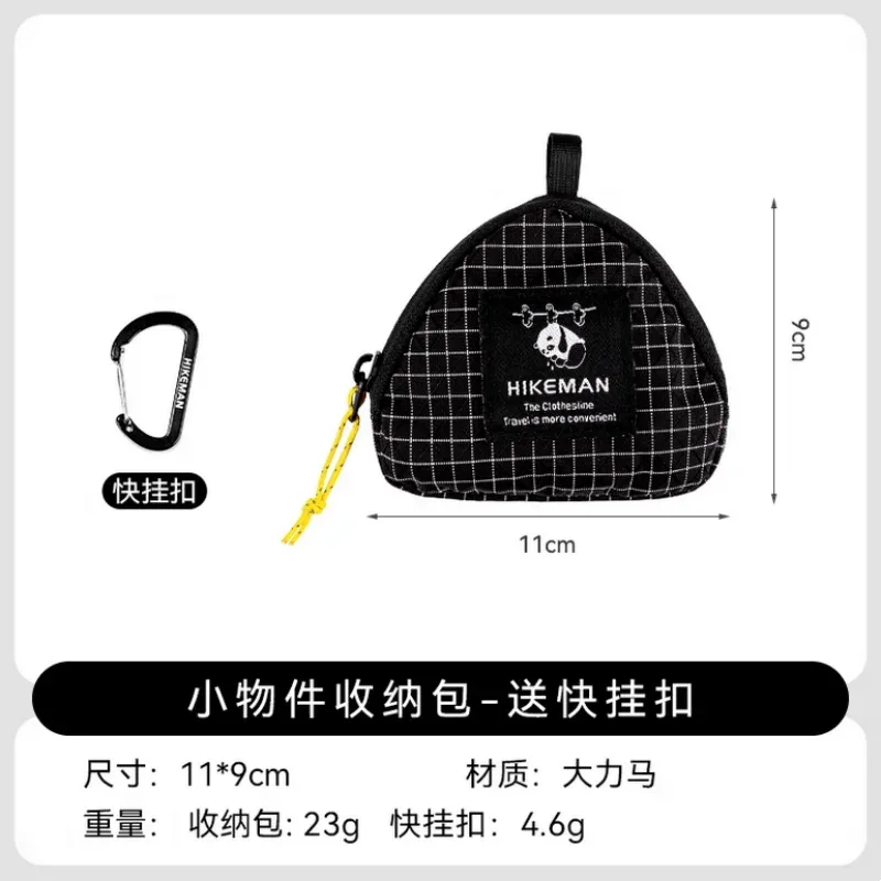 sac de rangement design multi-combinaison pour hommes, sac de rangement léger et étanche pour randonnée en plein air, corde à linge, accessoires, sac à bandoulière