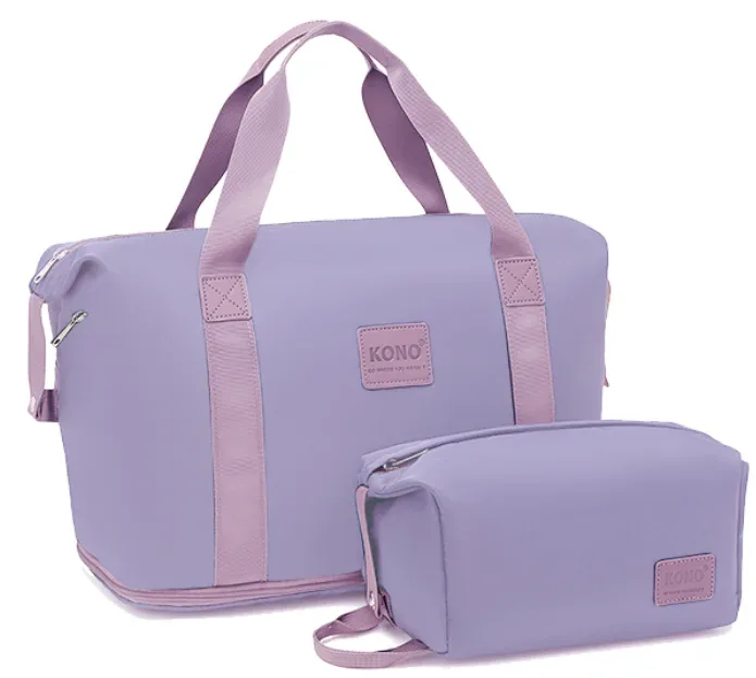kono-sac cosmétique étanche pour femme et homme, sac de sport séparé, bagage à main et sac à provisions, 36l