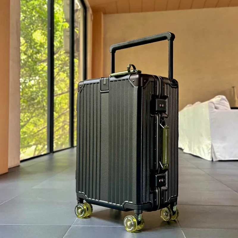 bagage à poignée télescopique à tube large pour femmes, valise à main de 20 pouces, nouveau style 2025, 2025