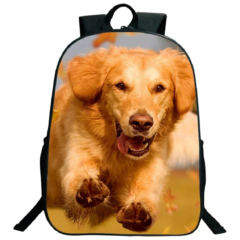 sac à dos imprimé de troupeau des contribuables allemands, grande capacité, sacs d'école pour garçons et filles, sac à dos mignon pour chien corgi husky, sac de voyage étanche, cartable