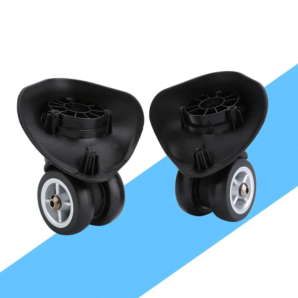 support roues remplacement plastique durables pivotantes noires faciles installation voyage valise accessoire entretien mise niveau