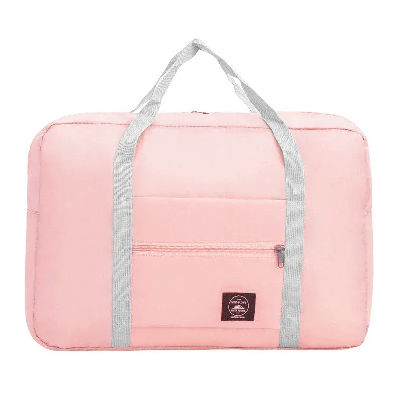 sac à main de voyage, sac à bagages, sac de rangement de voyage, sac d'avion à bandoulière simple de grande capacité, sac pliant étanche pour femmes