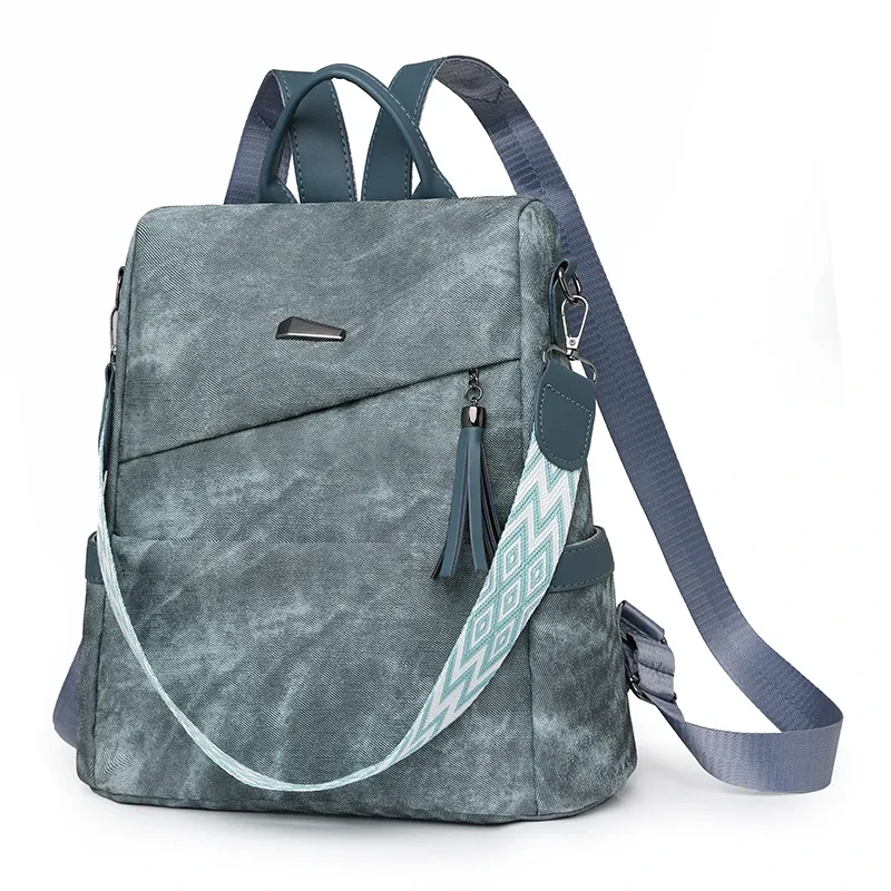 sac à dos en cuir pu de bonne qualité pour femmes, sac à bandoulière de styliste, sac de jour de grande capacité, sac d'école pour filles