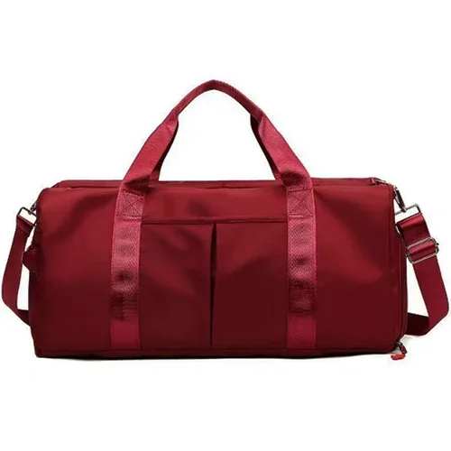 sac de sport brodé personnalisé avec poches sèches et compartiment à chaussures, sac de sport de voyage, cadeau pour garçon d'honneur, demoiselle d'honneur