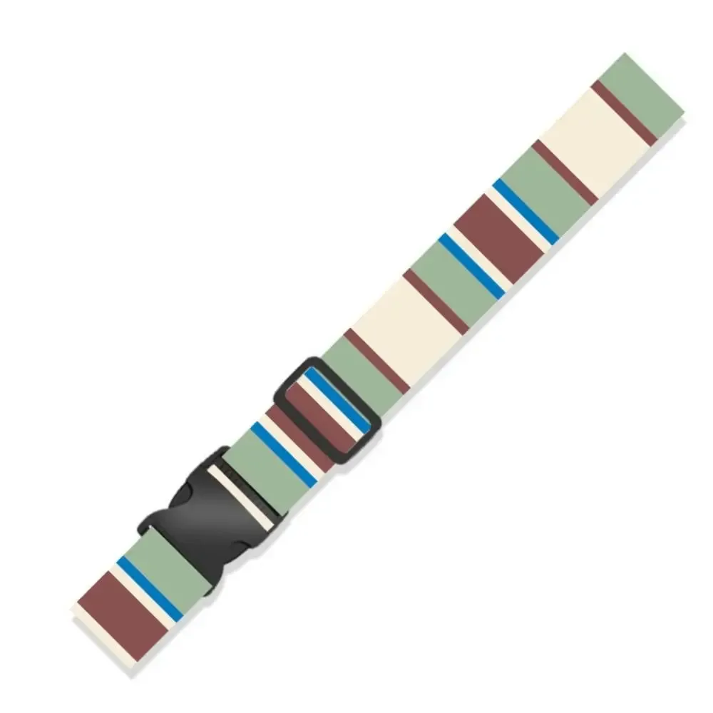 ceintures bagages multicolores abs geometrie noirs bleus roses kaki rouges gris beiges voyage sécurité valises