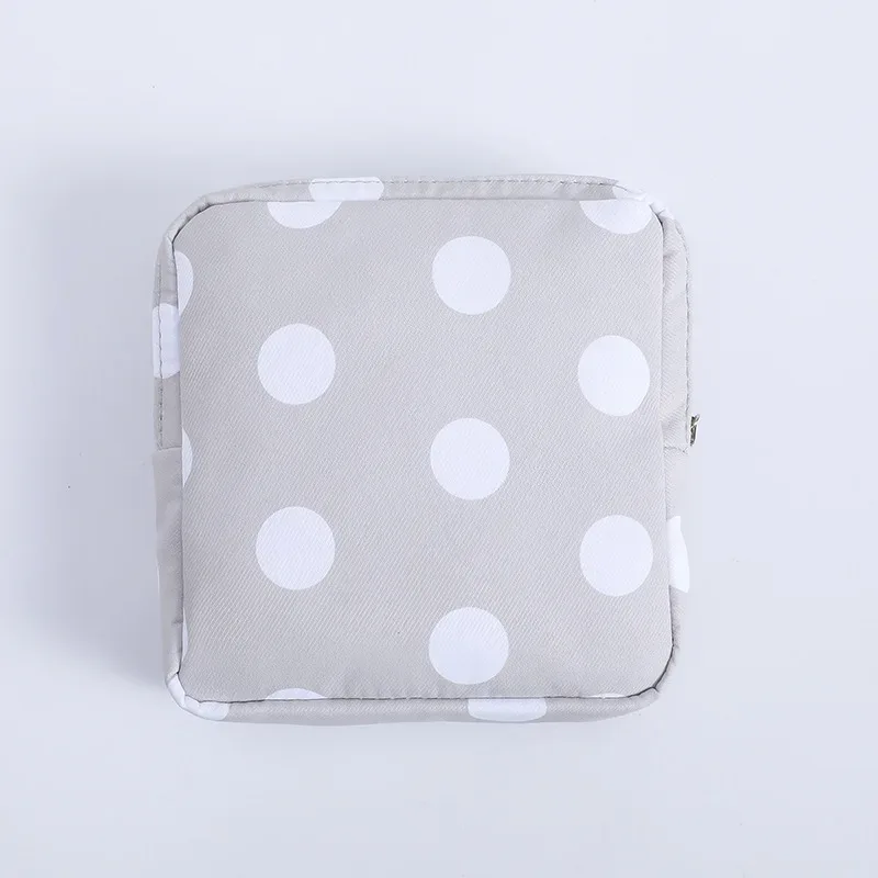 trousse polyester fleurs roses voyage cosmétiques maquillage femmes format carré motif cactus gris ours marbré