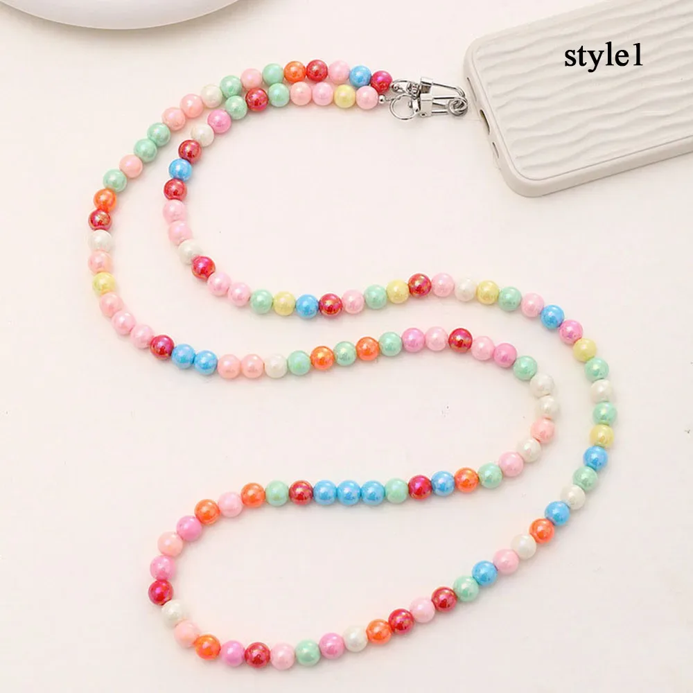 coréen rose fleur téléphone sangle breloque chaîne noeud téléphone portable lanière porte-clés filles sac pendentif mignon bandoulière sac à bandoulière chaîne