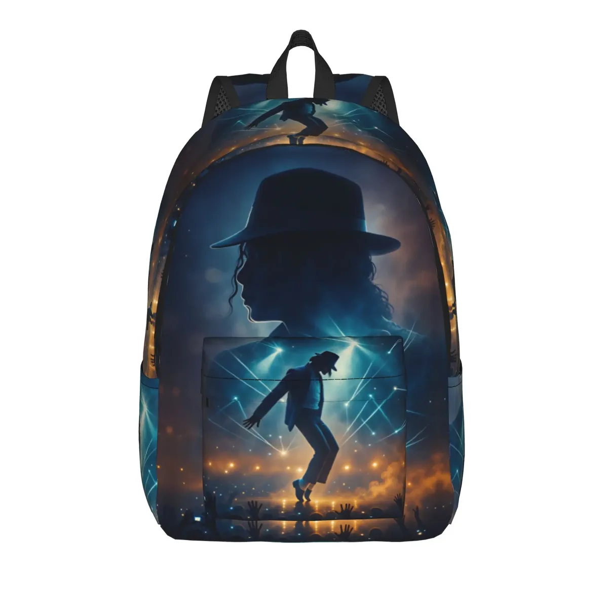 sac à dos m-michael jacksons, sacs à dos de camping, sacs d'école à la mode pour hommes, grand sac à dos de créateur