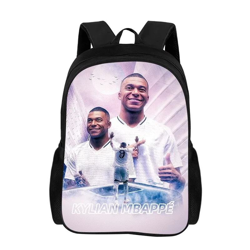 sac à dos m-mbappe pour l'école et les voyages, sac à dos pour enfant, sport de football, sac à dos pour enfants, sac à dos de star du football, cadeau