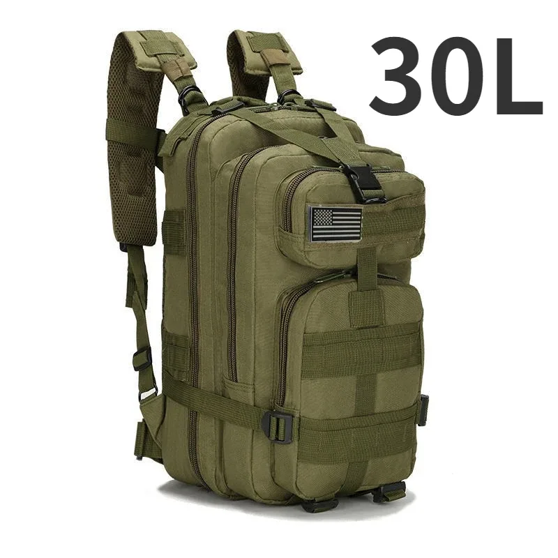 sac à dos tactique camouflage 50l/30l pour homme, sac molle, sac de randonnée imperméable pour le camping, la chasse, la randonnée