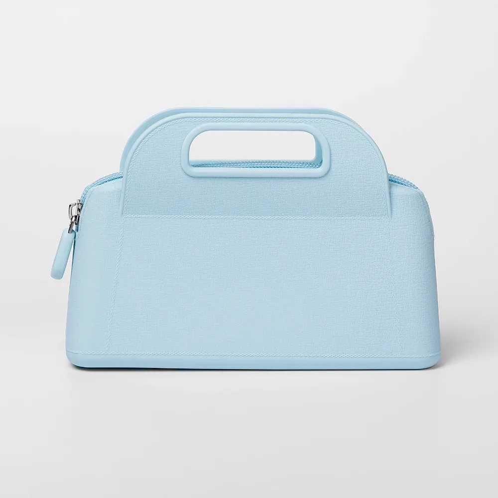 sac de rangement de cosmétiques en silicone, sac à main portable de voyage, organisateur de produits de toilette, sacs de maquillage à fermeture éclair, pochette étanche multifonctionnelle