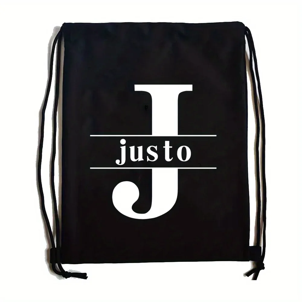 sac à dos à cordon personnalisé avec nom, sac de sport à double épaule, sac personnalisé avec initiales, sac portable pour randonnée et camping en plein air