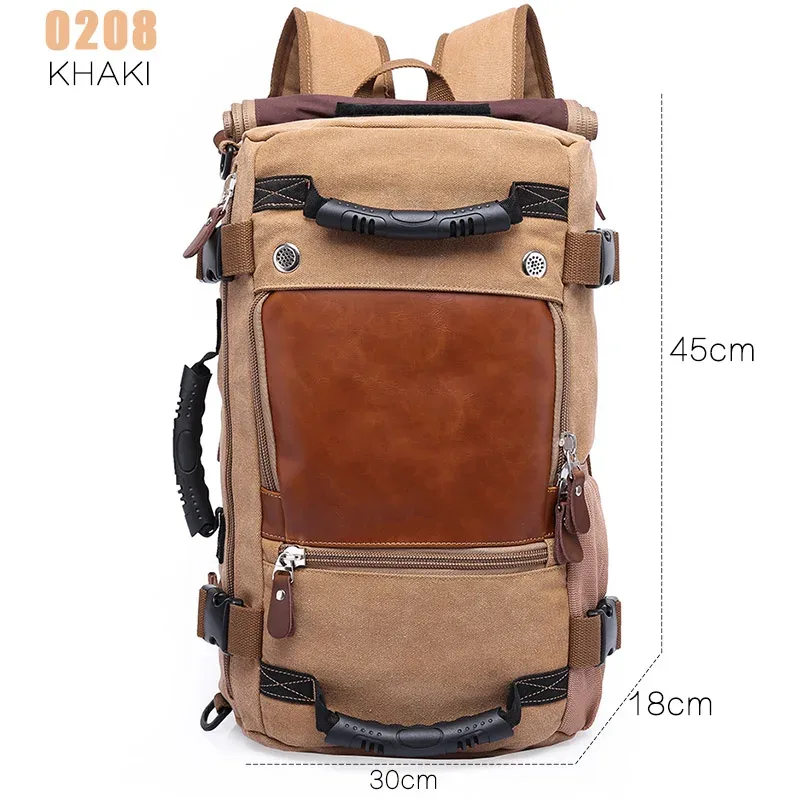 kaka 50l étanche voyage sac à dos hommes femmes multifonction 17.3 sacs à dos d'ordinateur portable mâle extérieur sac à bagages mochilas meilleure qualité