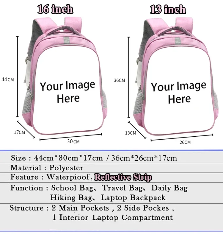 sac à dos imprimé de gymnastique rythmique pour filles, sac d'école de 13 à 16 pouces, sac de rangement de voyage de grande capacité, sac à dos d'athlète de danse