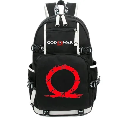 jeu dieu guerre sac à dos étudiant école sac de voyage nouveaux sacs pour ordinateur portable garçon fille unisexe oxford bleu sacs à dos