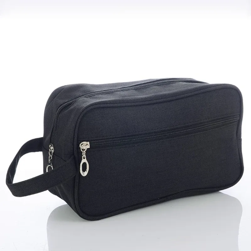 trousse de maquillage - sac de rangement grande capacité pratique pour l'extérieur - sac à main - trousse de toilette et de maquillage portable pour homme