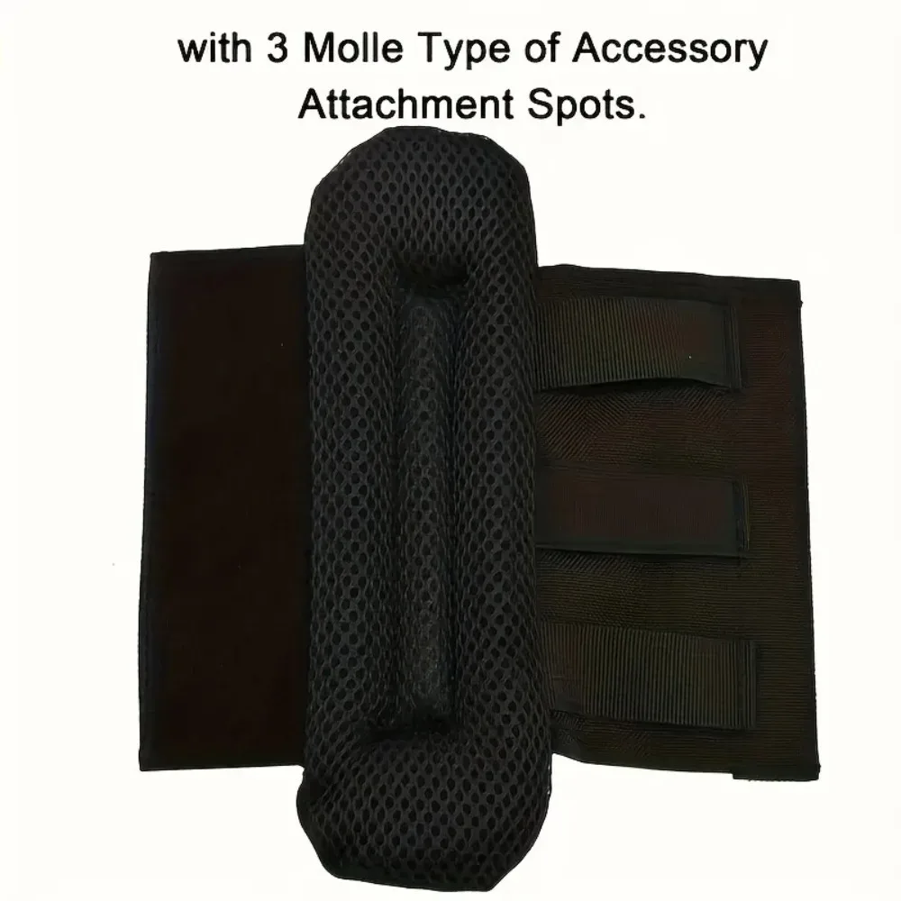 sac à dos épais antidérapant pour l'extérieur, résistant à l'usure, épaulettes, gilet tactique, sac d'épaulettes pour guitare, accessoires de bagages