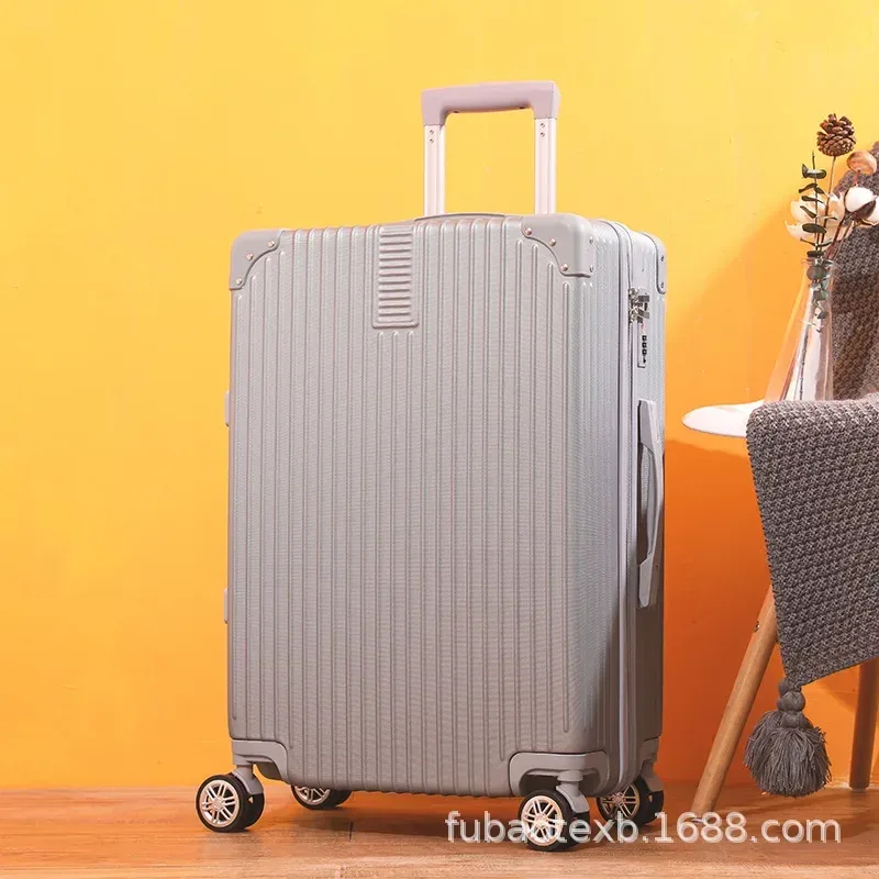 valise rétro personnalisable avec logo, bagage de voyage 20 pouces, bagage cabine en plastique abs, fabriqué en chine continentale