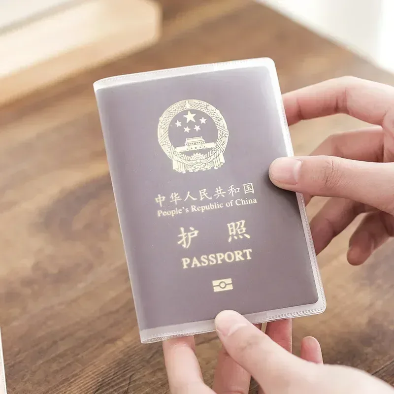 couverture de passeport en cuir pu, style marbre, sacs à clip, portefeuille de voyage, porte-passeport, livre, porte-documents, voyage à l'étranger, hommes et femmes