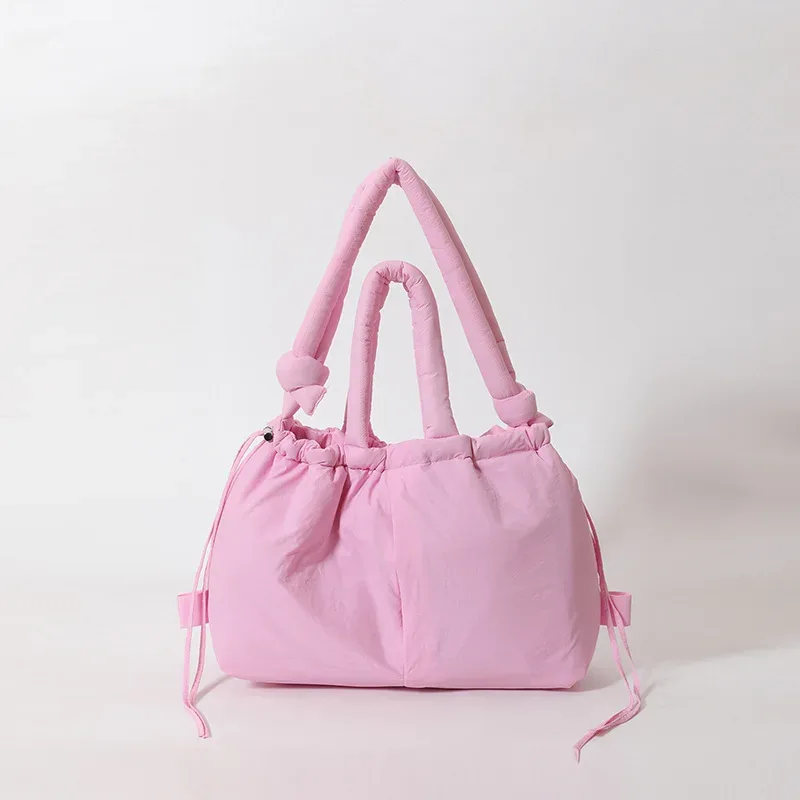 nouveau sac femme vers le bas rembourré veste sac mode unique épaule sac fourre-tout sac à dos sac à bandoulière mochila femininas grand sac fourre-tout