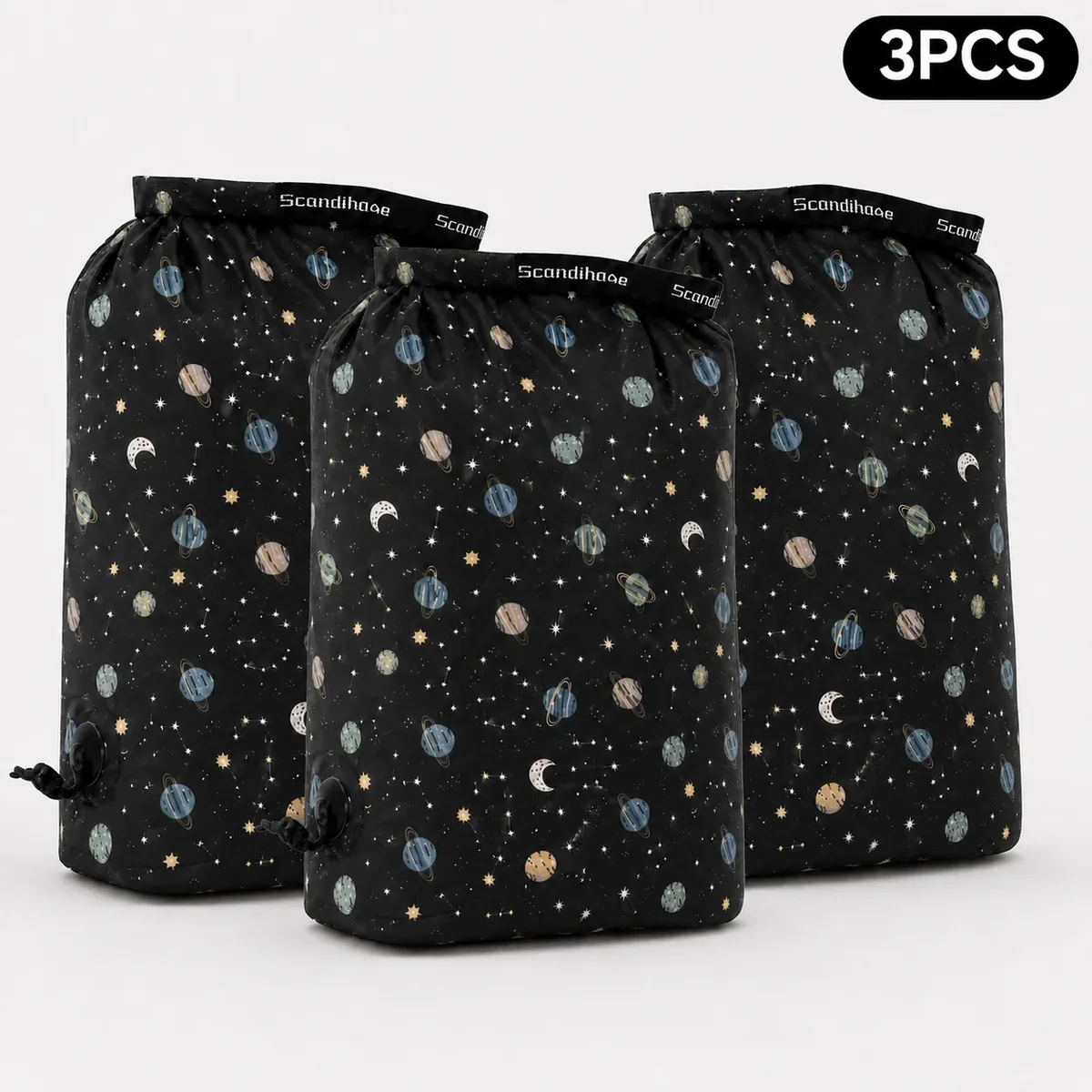 sac de compression de voyage 20l en nylon 30d, organisateur de vêtements pour économiser de l'espace, sac de rangement résistant à l'eau pour bagages et camping