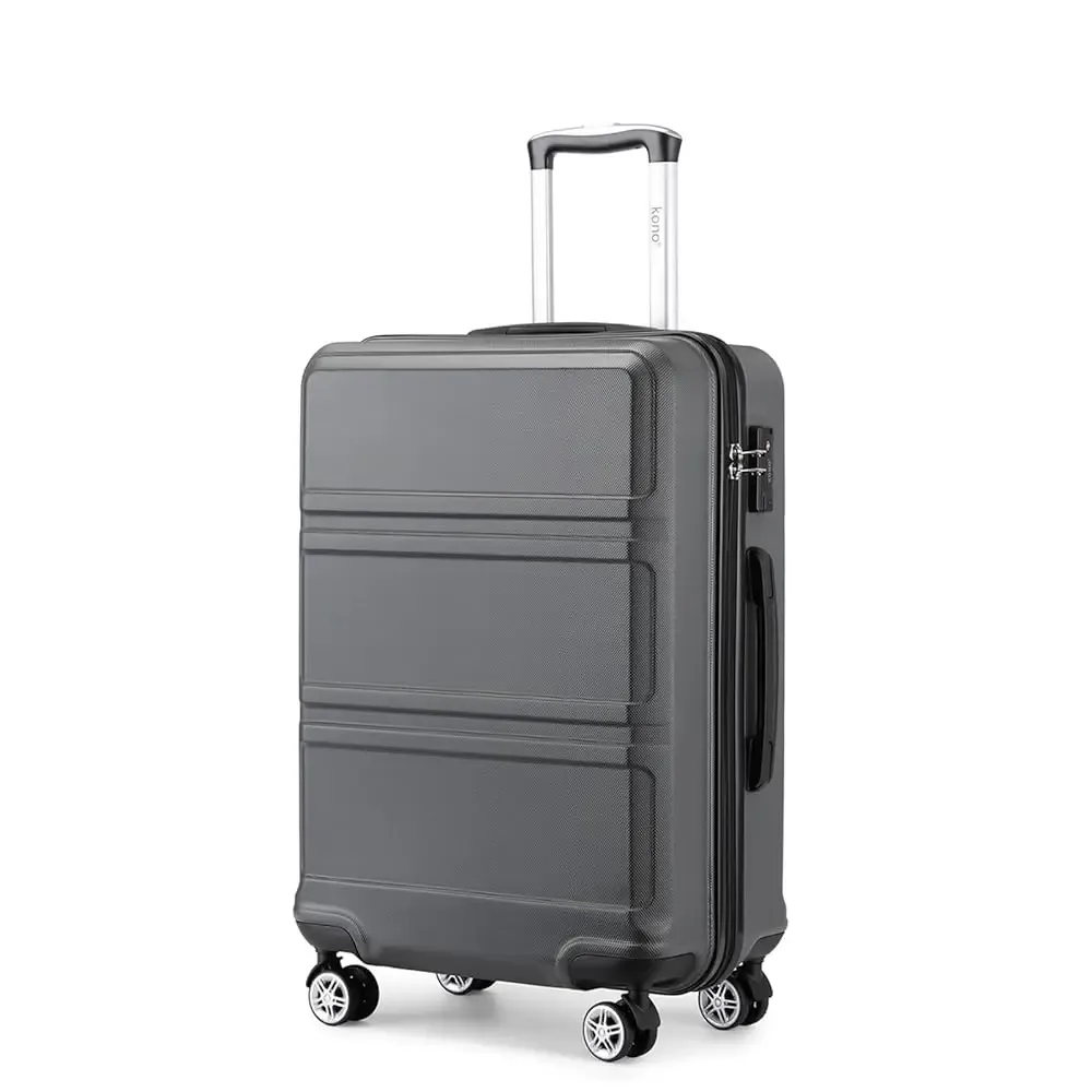 kono-serrure tsa, valise (m/l/xl) tono, étui rigide, chariots abs légers à roues jumelles