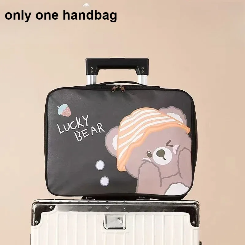 sac de rangement pour voyage court, sac organisateur de vêtements, sac à bandoulière, grande capacité, bagage portable, sac de voyage