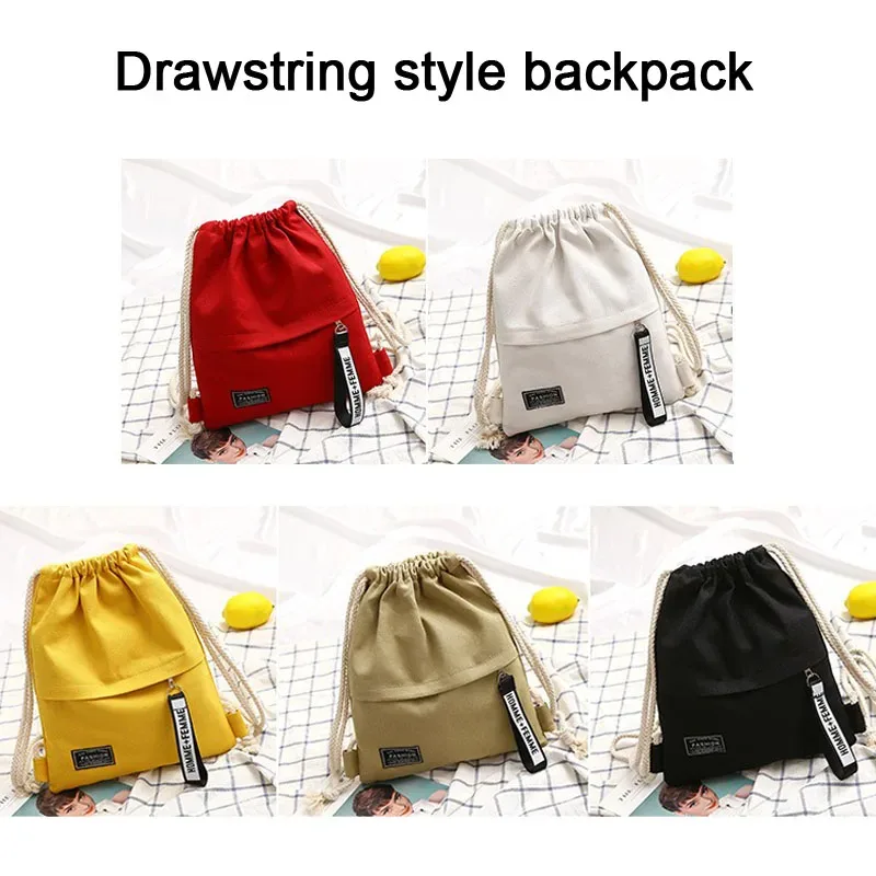 sac à dos à cordon de serrage pour l'école et le sport, sac à cordon sans douleur, sac à cordon pour enfants, sac à dos à cordon lsd04