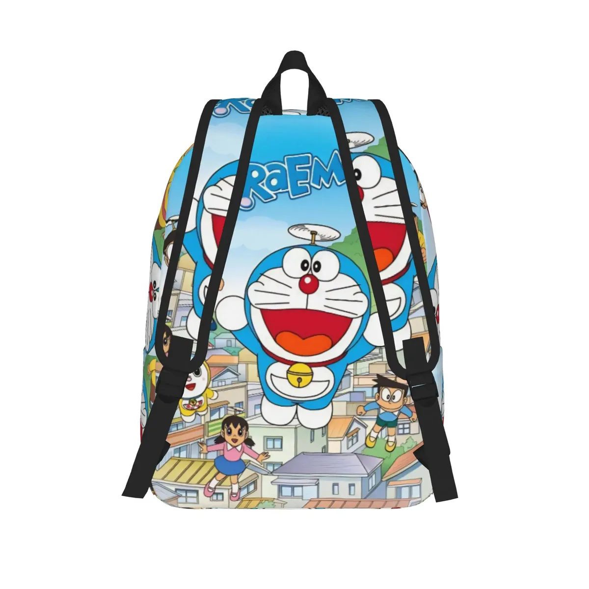 sac à dos doraemons blue cats pour hommes et femmes, sac à dos tendance pour lycée, sac à dos d'affaires, sacs en toile pour ordinateur portable, pour l'extérieur