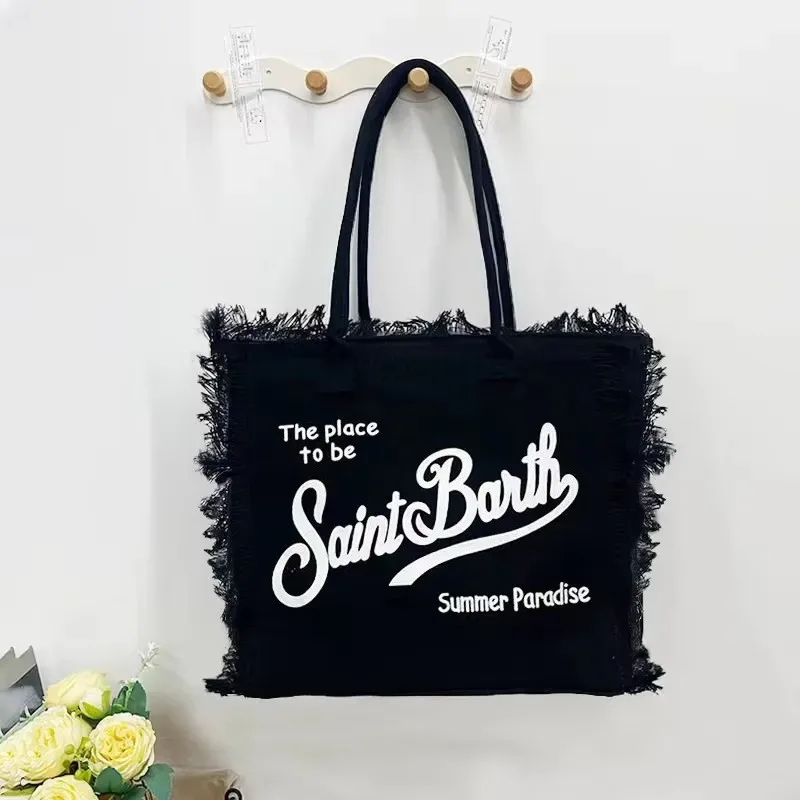 sac fourre-tout à bandoulière grande capacité tendance, design enveloppe, en toile, sans marque, élément populaire