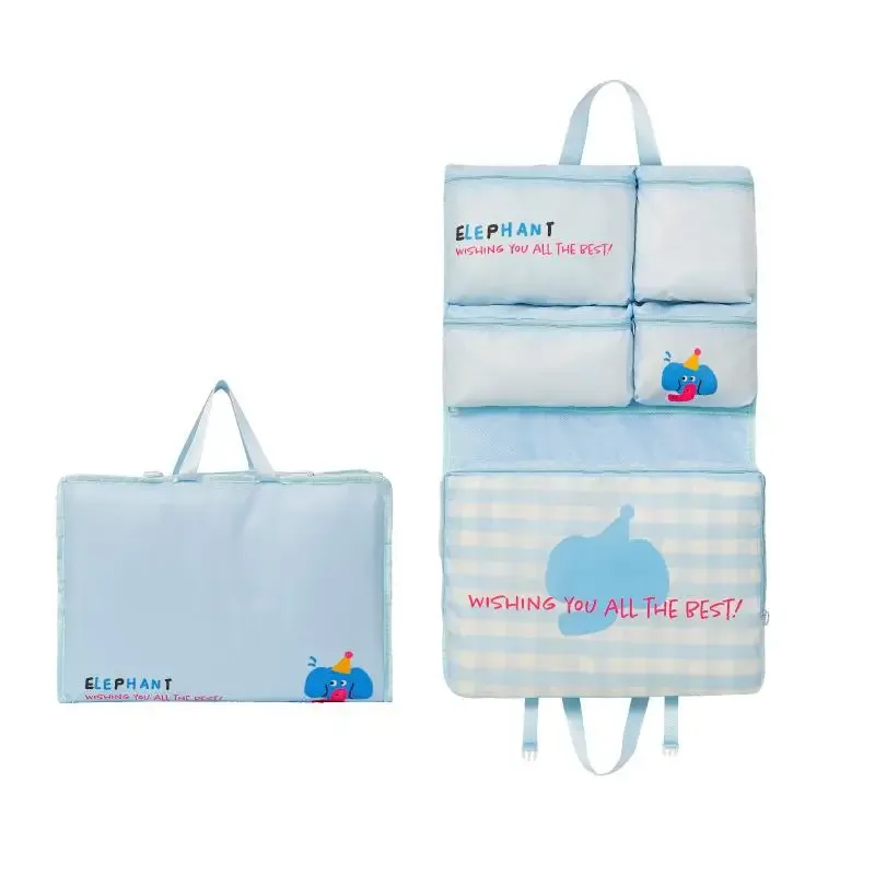 sac de rangement de voyage suspendu, étanche, pliable, gain de place pour bagages et placards