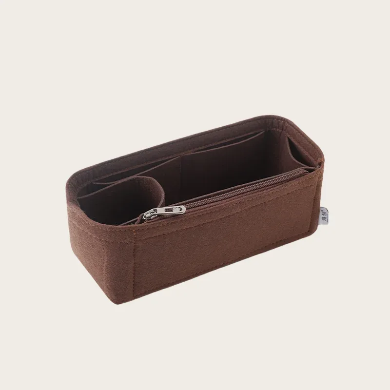 organisateur de sac en feutre couleur personnalisée pour sac de voyage lv city keepall 25 nano xs - accessoire pour bagages et sacs