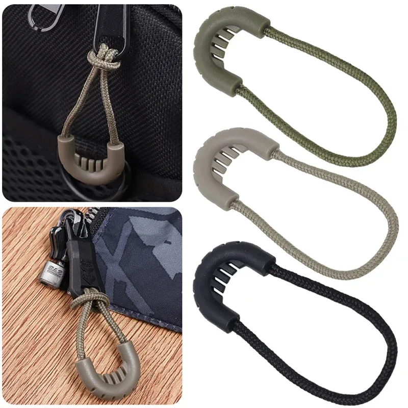lot de 3 à 30 tirettes de fermeture éclair en plastique, clips de remplacement durables pour vêtements, sacs à dos, bagages, accessoires noirs