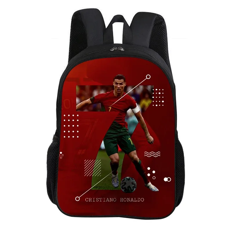 sac à dos cr football star, sac à dos pour enfant, sac à dos scolaire ronaldo, sac à dos de sport de football, sac à dos scolaire tendance, cadeau pour enfants