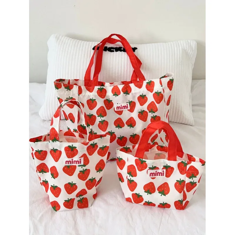 sac à main imprimé tendance de style coréen, grande capacité, léger, pratique pour le voyage, sac de rangement unisexe décontracté pour les voyages