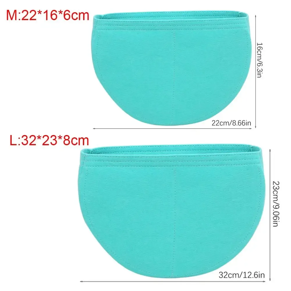 sac à main en feutre durable, insertion de sac, support d'organisation interne, sac de rangement portable, organisateur