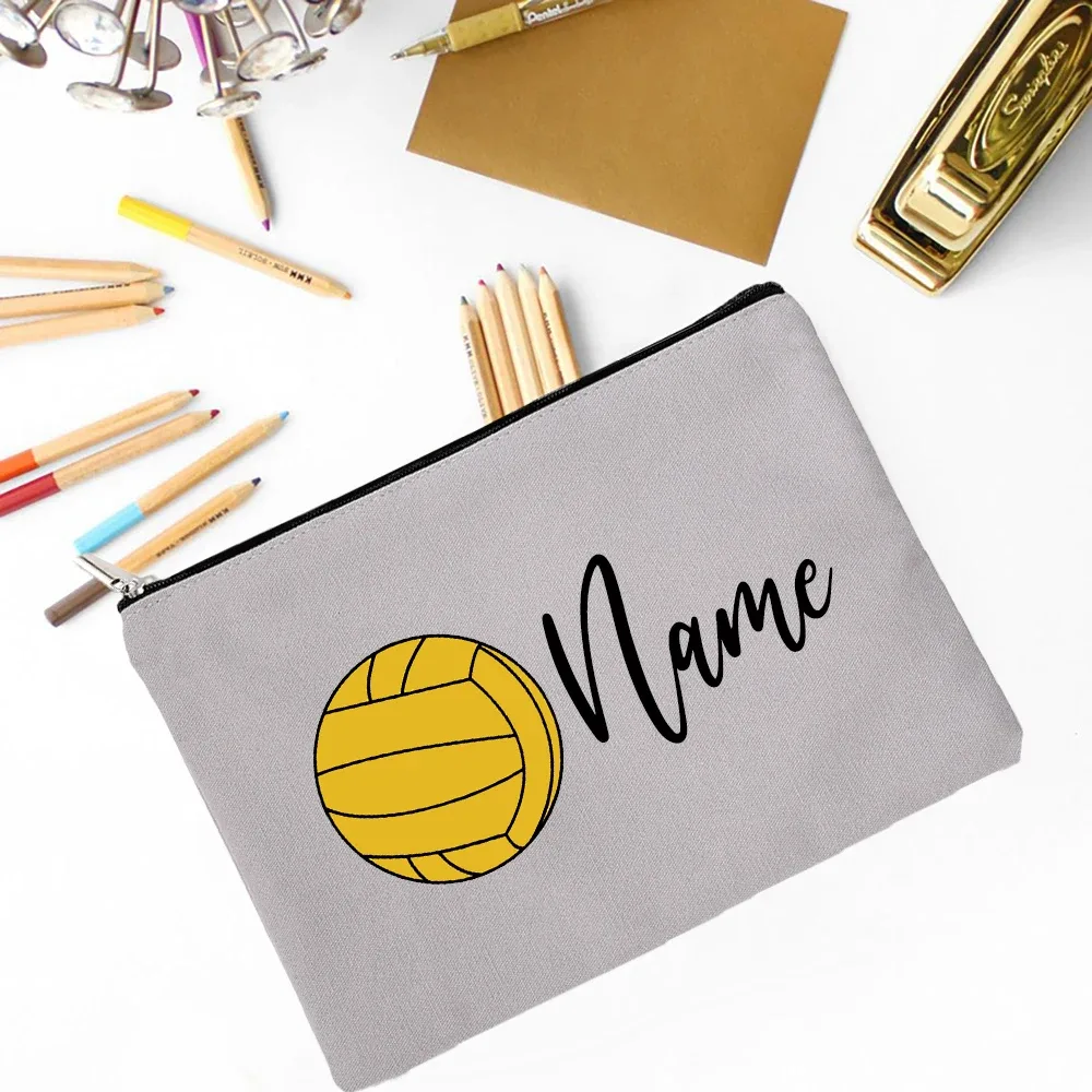 sac à crayons de football personnalisé, trousse à crayons avec nom personnalisé, fournitures de papeterie scolaire, sacs de rangement, cadeau de noël et d'anniversaire pour enfant