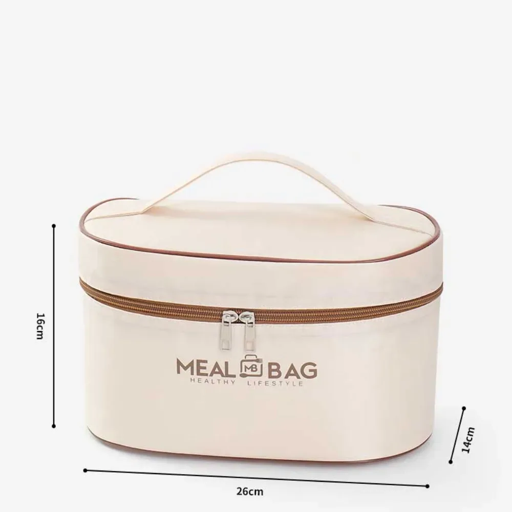 nouveau sac de rangement de boîte à déjeuner en papier d'aluminium, sac d'isolation thermique isolé oxford, sac thermique de grande capacité pour aliments, pique-nique