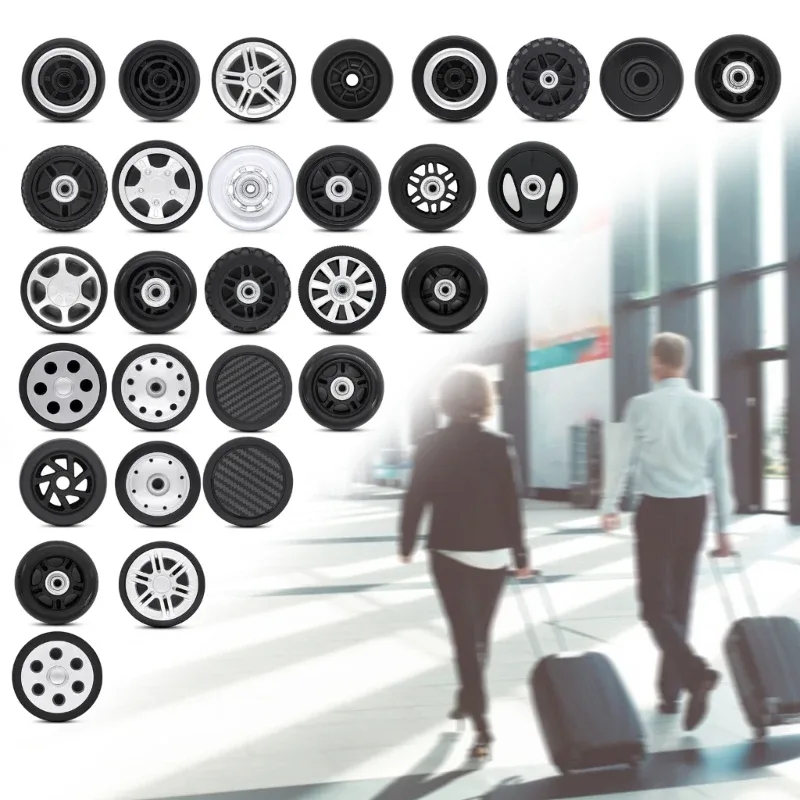 valise de voyage pour bagages, remplacement de roues, accessoires de réparation, remplacement de roues de bagages, 1 pièce