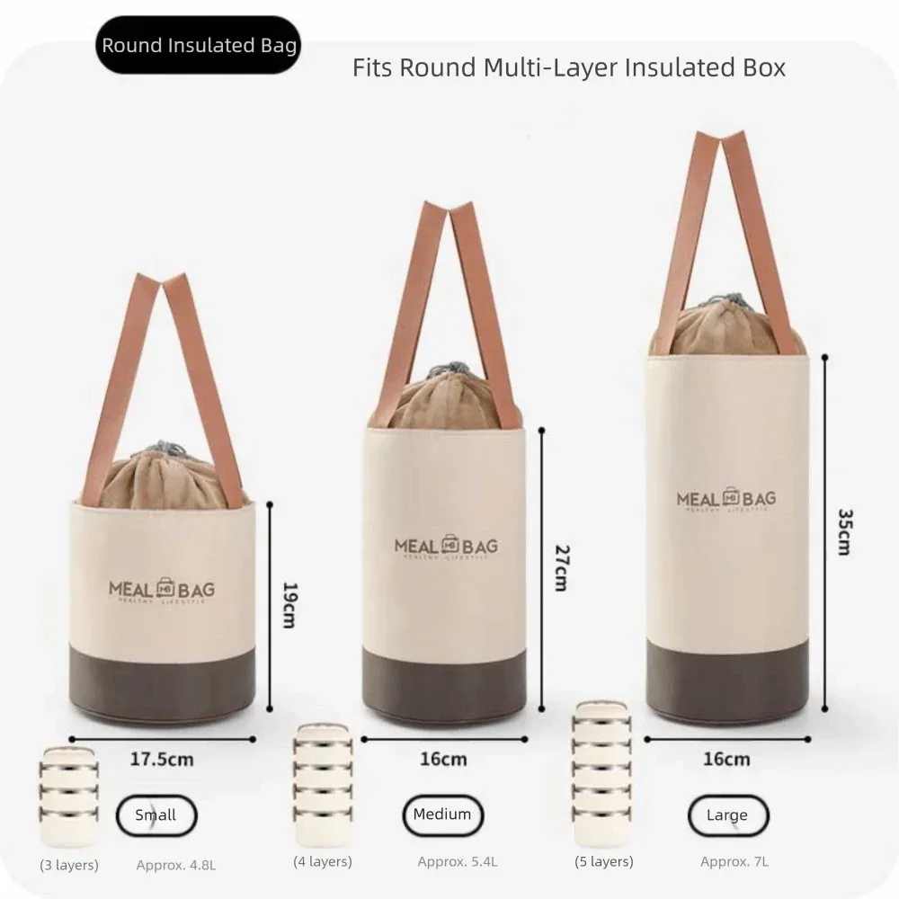 nouveau sac de rangement de boîte à déjeuner en papier d'aluminium, sac d'isolation thermique isolé oxford, sac thermique de grande capacité pour aliments, pique-nique