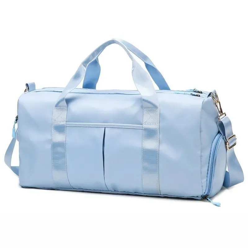 sac de sport brodé personnalisé avec poches sèches et compartiment à chaussures, sac de sport de voyage, cadeau pour garçon d'honneur, demoiselle d'honneur