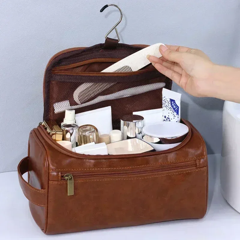 sacs de voyage hommes femmes sac cosmétique sacs de maquillage imperméables organisateur grande capacité cosmétiques trousse de toilette sac de toilette organisateurs