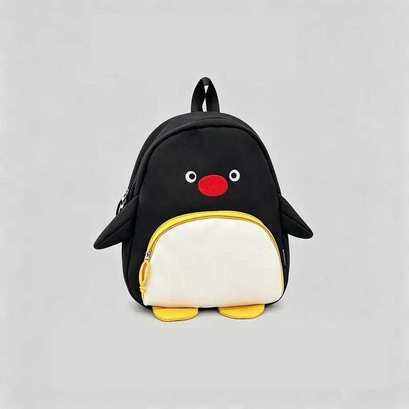 sac à dos mignon en forme de pingouin 3d – sac à dos en nylon résistant à l’eau, sac léger pour ordinateur portable de 13 pouces, sac d’école kawaii pour femmes.
