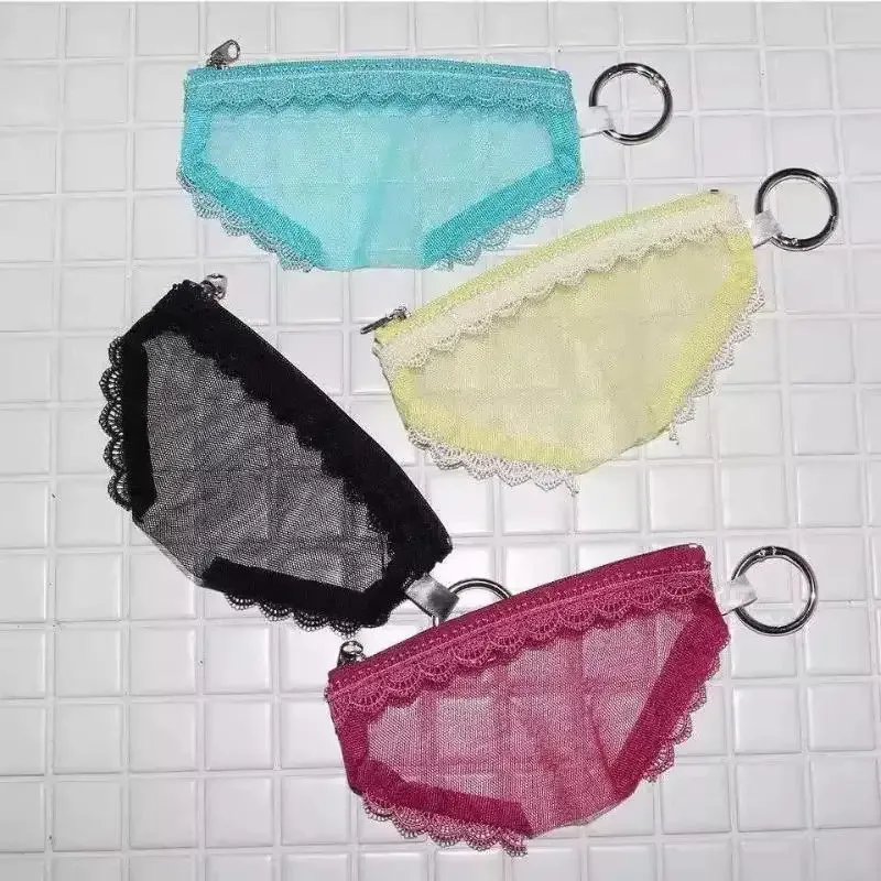 trousse de maquillage portable unique en dentelle et résille, sac cosmétique zippé pour outils de beauté et articles de toilette, pochette de rangement