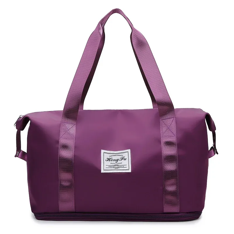 unixinu sac de voyage à main en nylon imperméable à l'eau sport sacs fourre-tout de sport pour femmes grande capacité de stockage bagages sac à main