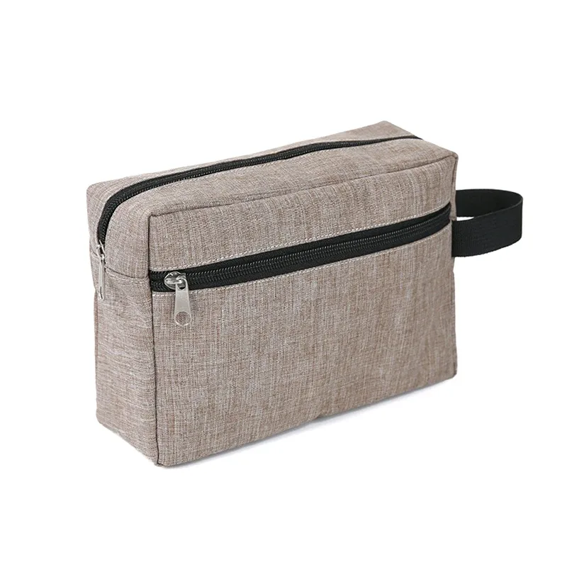 sac de toilette pour hommes, grande capacité, portable pour les voyages, sac à cosmétiques essentiels pour femmes, sac de toilette étanche, sac à main