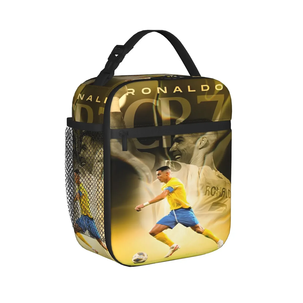 sac isotherme de football ronaldo cr7, sac à repas, boîte à lunch étanche, sac fourre-tout pour hommes et femmes, pour le travail et les activités de plein air