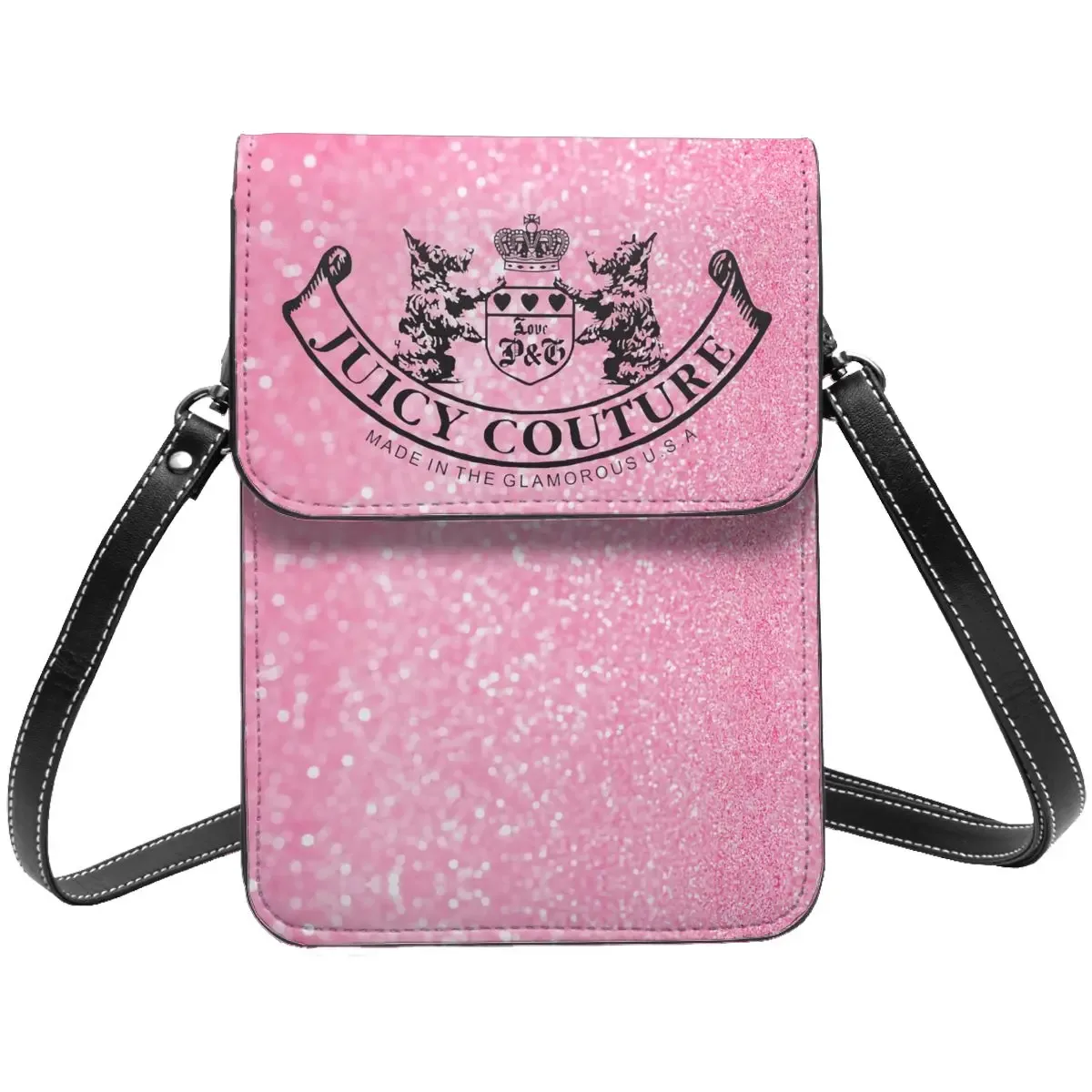 sacs à bandoulière pour femmes j-juicy-c-couture, portefeuilles, sac à main pour téléphone portable à écran tactile, sac à main en cuir souple avec sangle