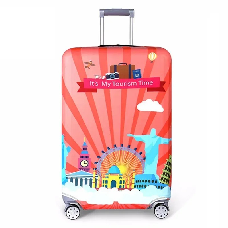 lxhysj housse de bagage élastique housses de protection pour bagages pour 18-32 pouces boîtier de chariot valise housse anti-poussière accessoires de voyage