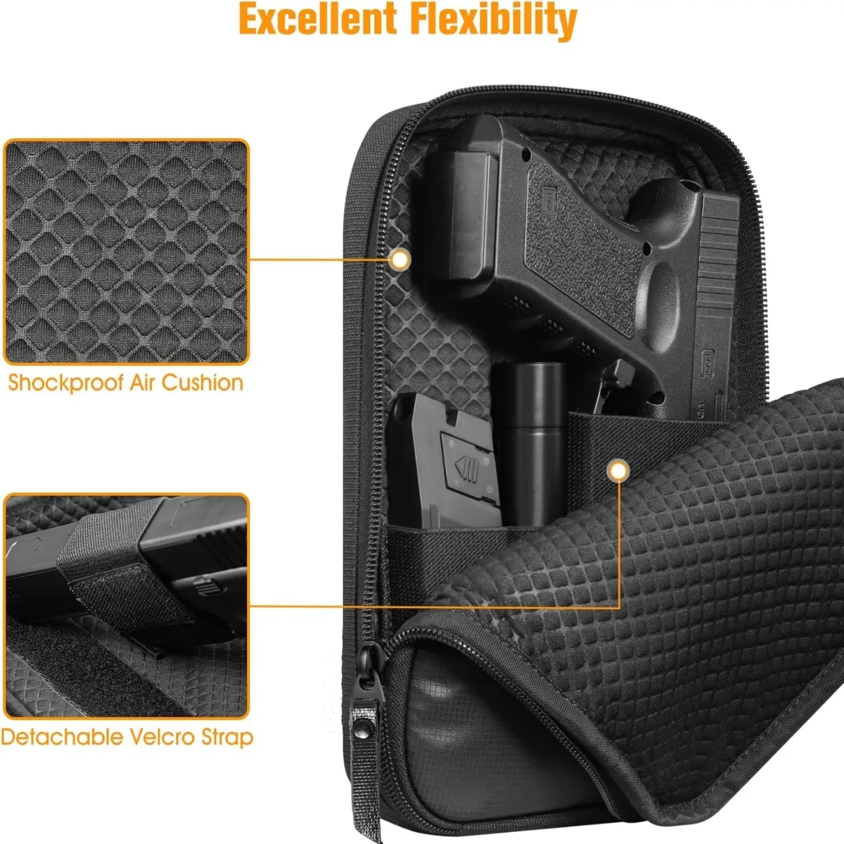 sac à bandoulière tactique d'extérieur, sac de rangement multifonctionnel, sac à pistolet diagonal, sac à bandoulière tactique, étui à arme portable dissimulé
